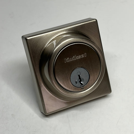 KWIKSET 817 Series Key Control Deadbolt Smartkey Security Satin Nickel 98170-015