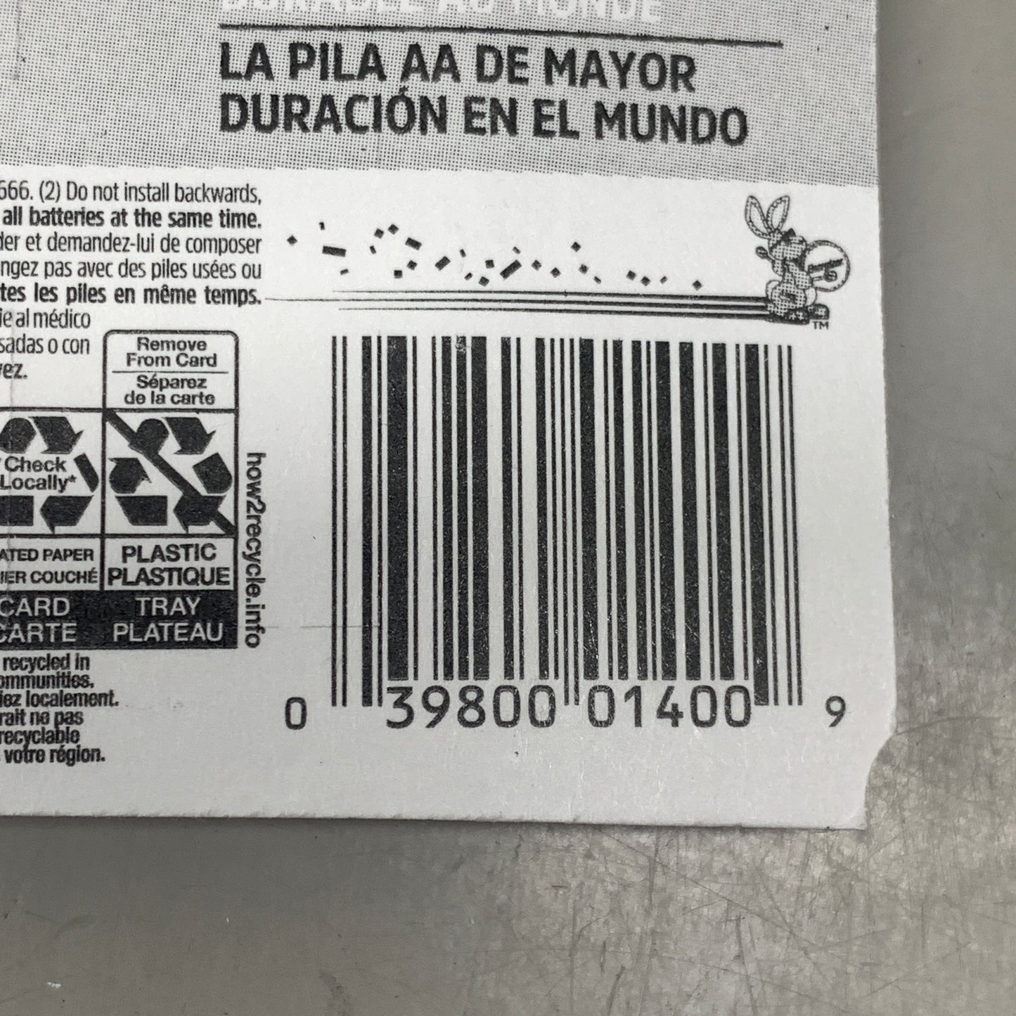 ENERGIZER MAX (4 PACK, 8 Total Batteries) AAA Alkaline Battery E92BP-2