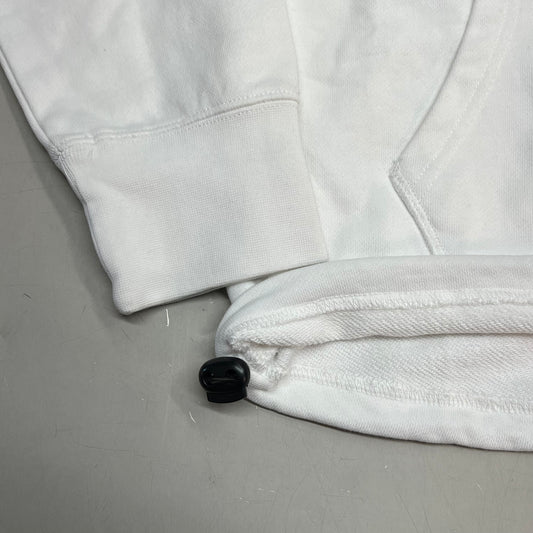 MONSTERCAT Records Adjustable Waist Sweatshirt Korean Fighter Men's Sz M White