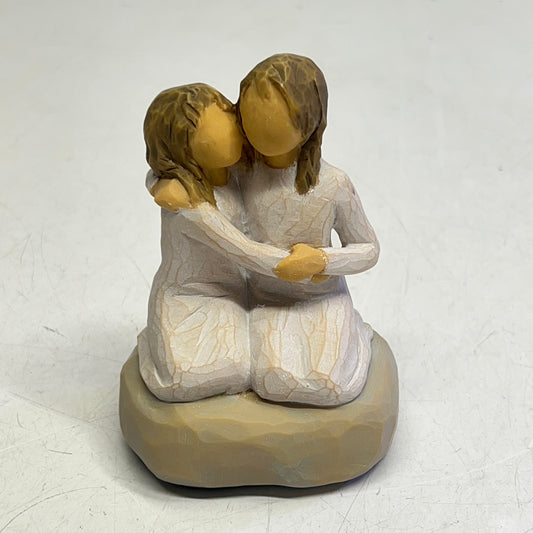 WILLOW TREE Sister Mine Resin Figurine Keepsake By Susan Lordi 4" 27704