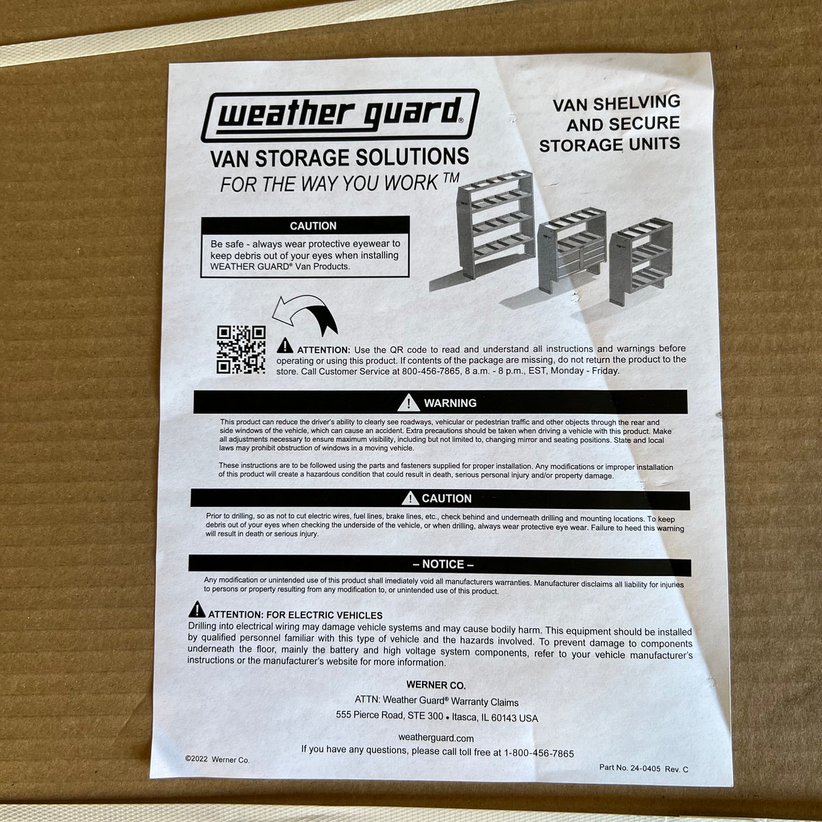 WHEATHER GUARD Guard Adjustable 4 Shelf Unit Sz 60" x 60" x 13.5" White 9376-3-03