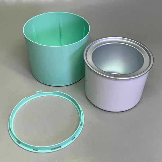 DASH Family Size Deluxe Gelato & Ice Cream Maker Makes 4 Pints Aqua DIC200GBAQ04