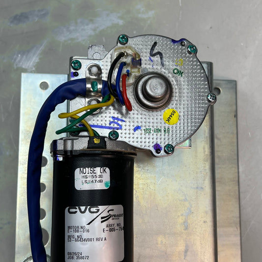 SPAGUE KENWORTH Windshield Wiper Motor & Bracket E-108-016 53-66434V001