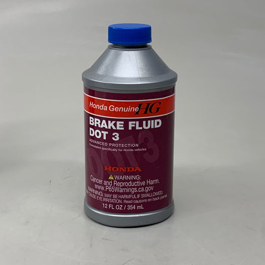 ZA@ HONDA (3 PACK) Genuine Dot 3 Brake Fluid Advanced Protection CU08740