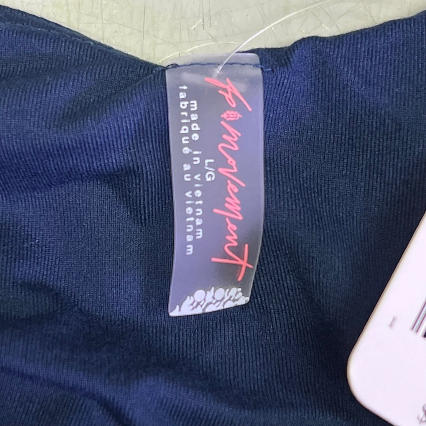 FREE PEOPLE Swing Of Things Skortsie Women's Sz L Navy/White Combo 958094