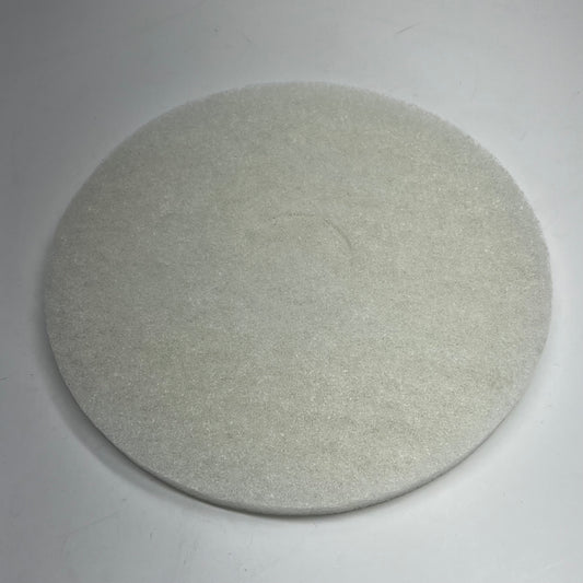 HILLYARD (5 PACK) Trident Polishing Rectangular Floor Pad 14"x20 White HIL42014