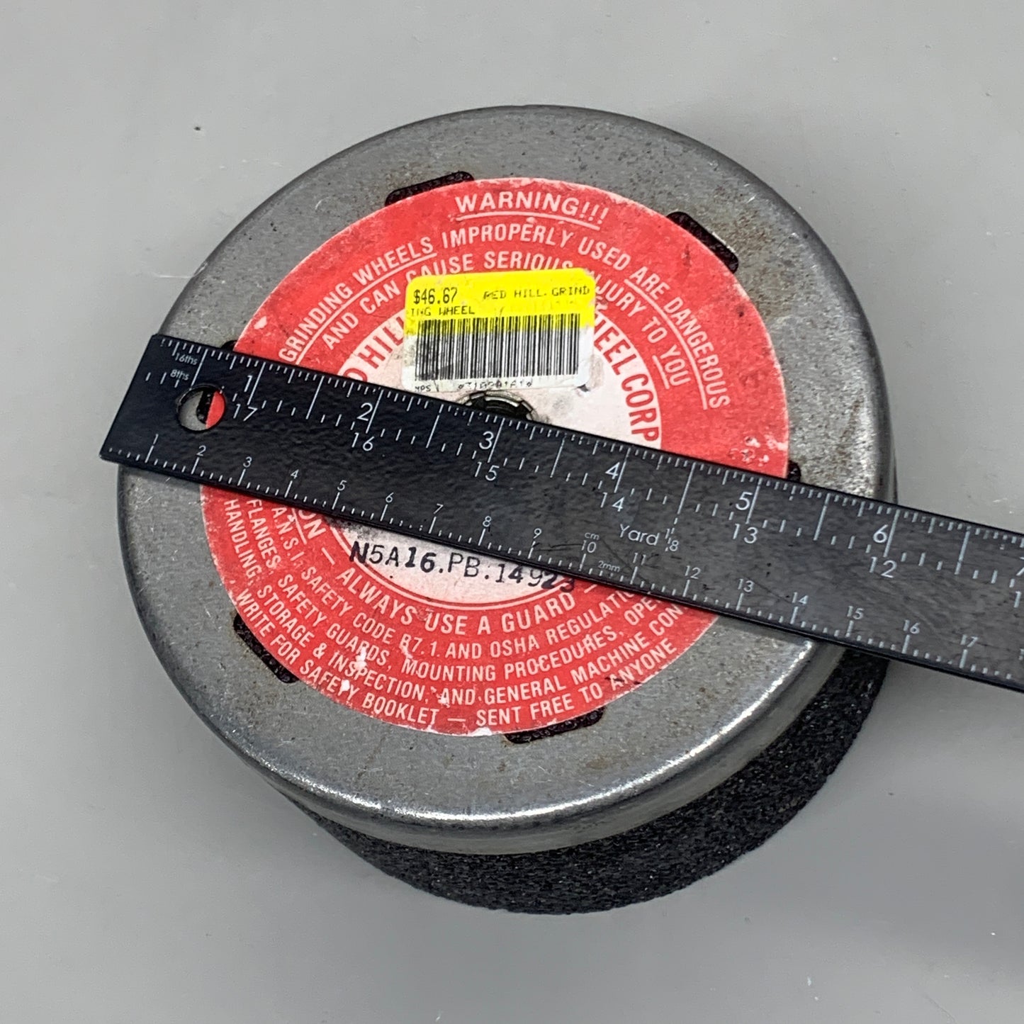 RED HILL (3 PACK) Grinding Wheel 6000 RPM OBHF 18253 6" Distressed ZNA16