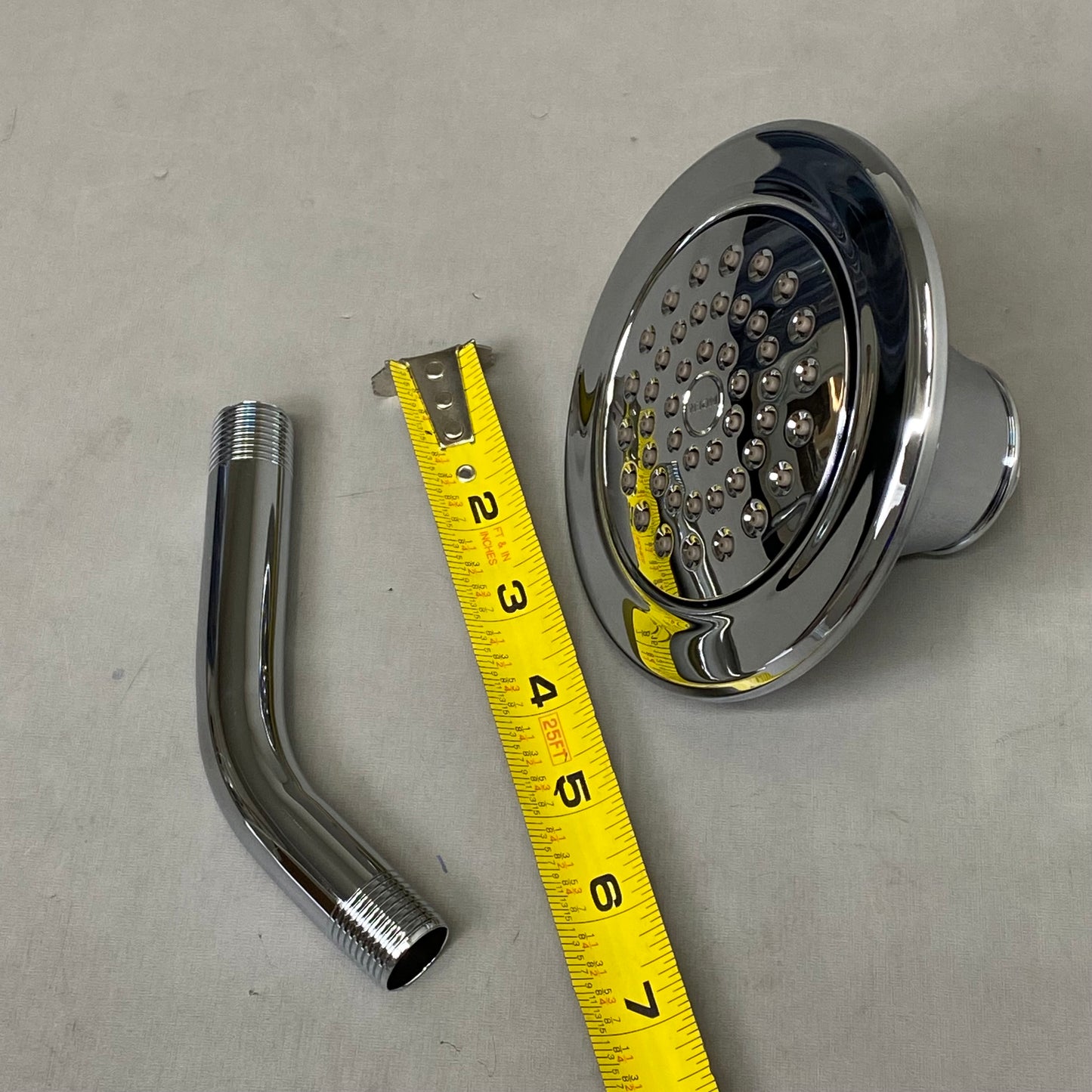 MOEN (3 Piece) Wynford Posi-Temp Shower Trim Kit 7.88"x7"x7" Chrome T4502