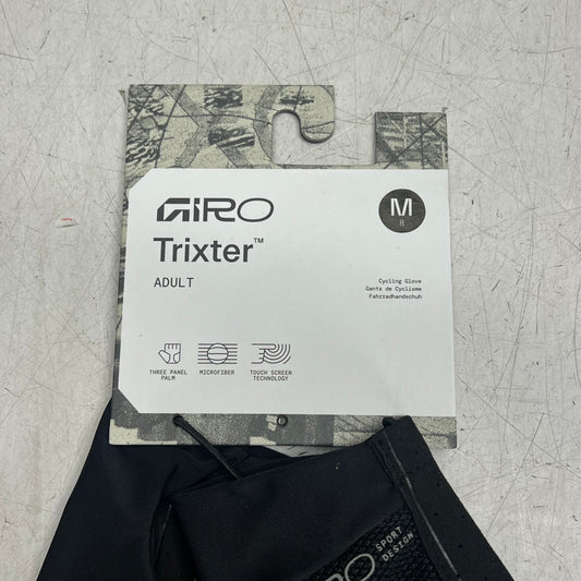 GIRO Trixter Glove Lightweight Instachill Fabric Unisex Sz M Black 7200323