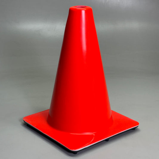 Safety Cone (3 Pcs) Sz 13”Hx9”x9” Red