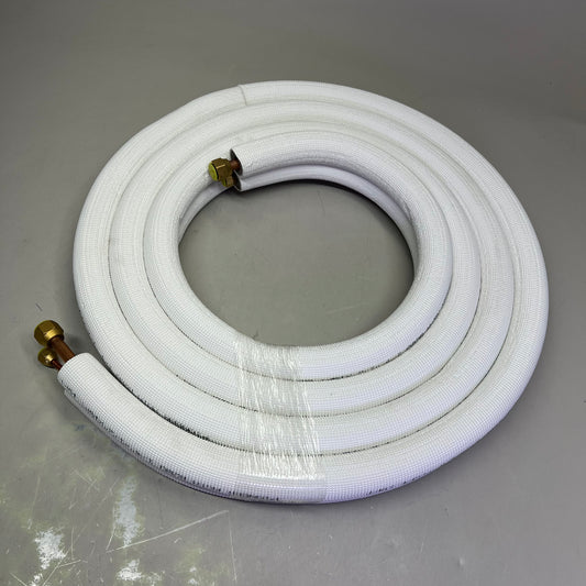 PIONEER Copper Piping Line Kit For Mini Split Installation 16' PKW-1/4-1/2-16