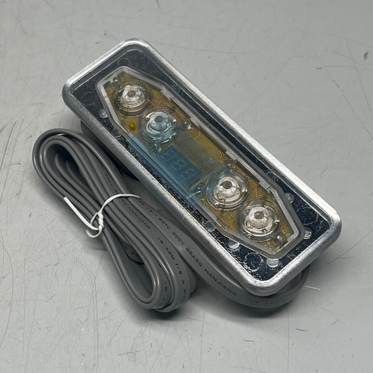 WATKINS WELLNESS Free Flow Spas Topside 4 Button W/ No Overlay Clear 303028