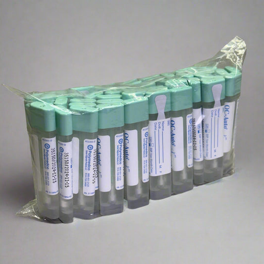 ZA@ OC AUTO (1000 Tests) Sampling Bottles Sz 3" H x 0.5" W, Clear OCS2 11/24 A