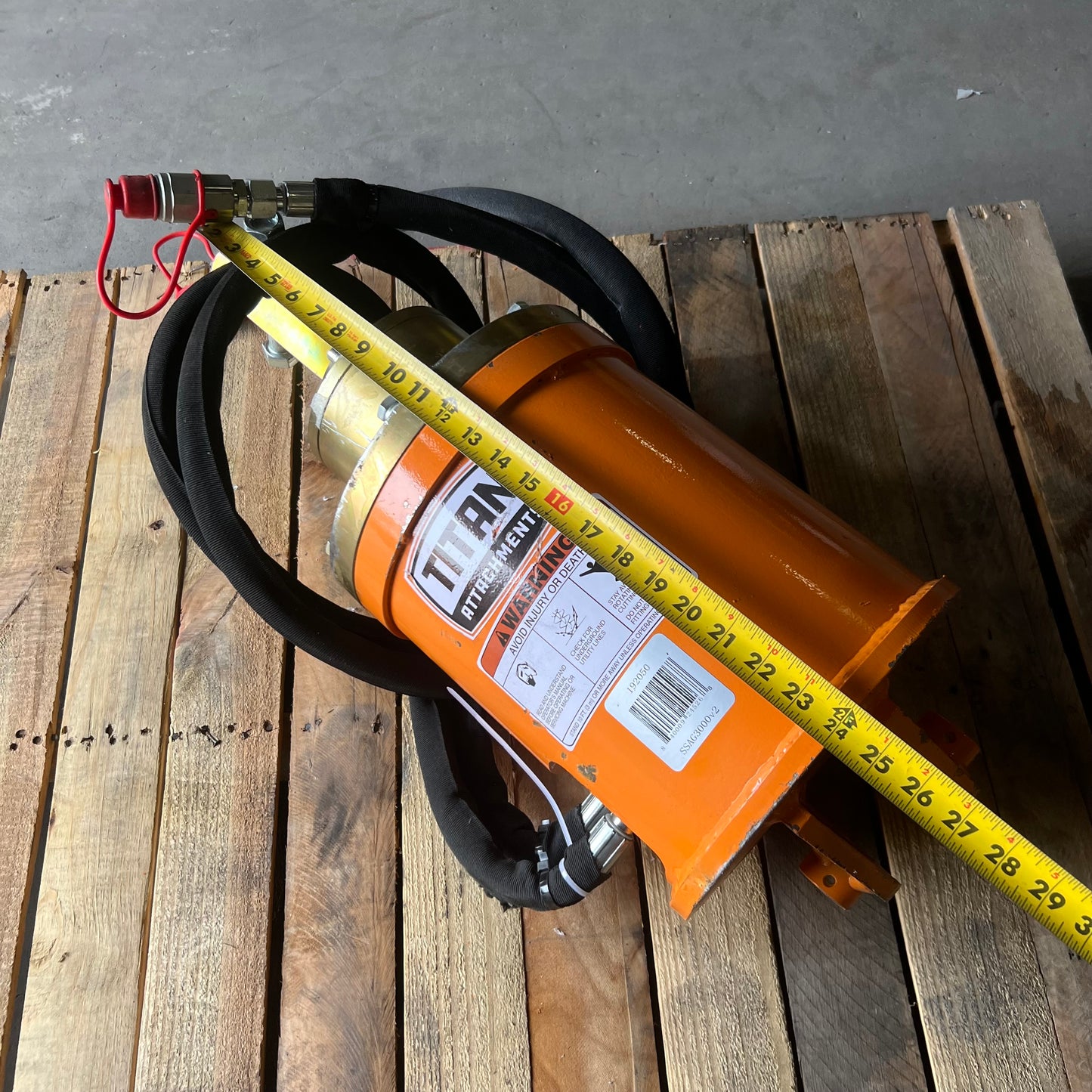 TITAN Skid Steer Hydraulic Auger SSAG3000V2