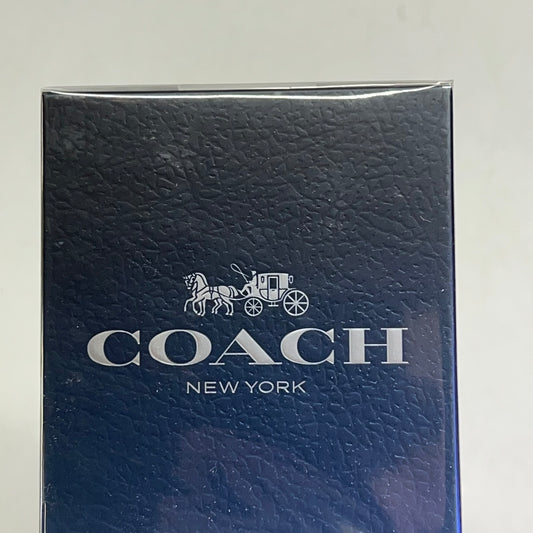 COACH Men's Cologne Blue Eau De Toilette Lime & Absinthe Oils Top Notes 3.3 oz