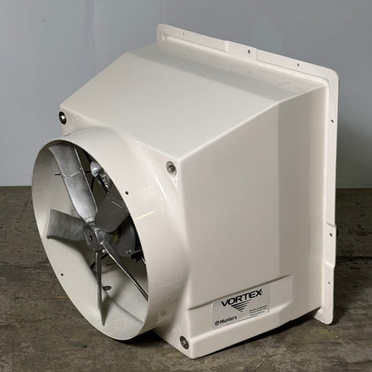 VORTEX Bathroom Vent Fan Fan Sz 25" x 25" x 19"L White (New Other)