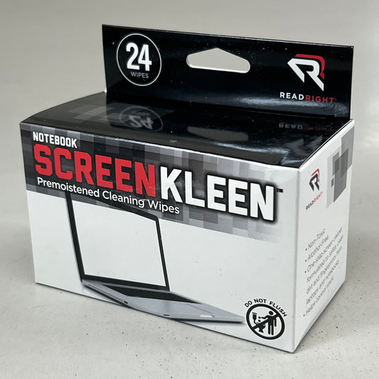 ADVANTUS NOTEBOOK (12 Pack) Screen Cleaning Pads Box Of 24 White 054915002543