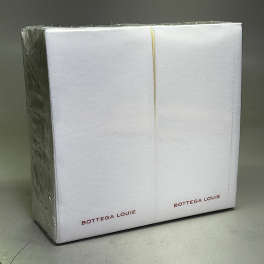 ZA@ BOTTEGA LOUIE (2000 Pcs) Napkins Made of White Airlaid Sz 12" x 12" (New)