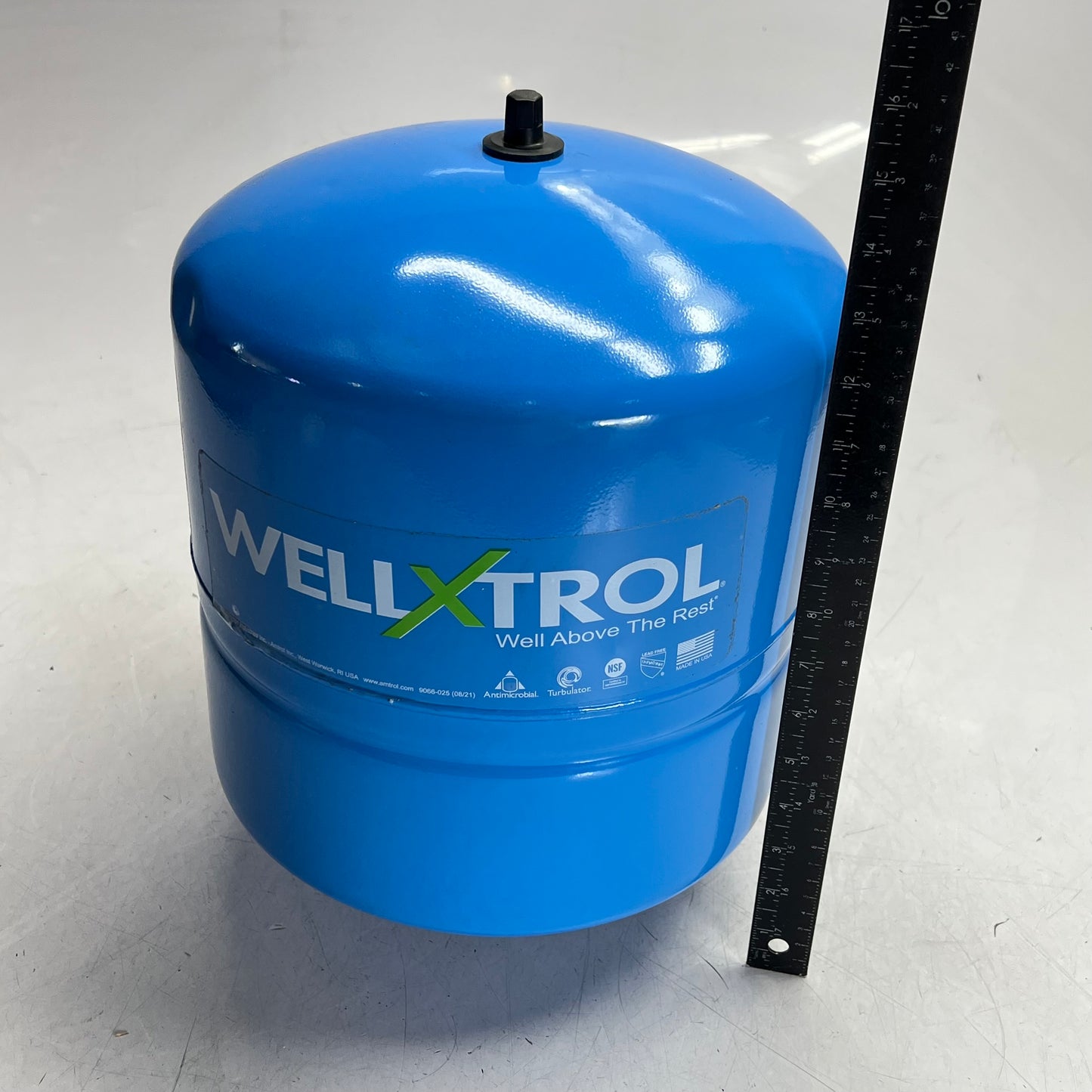 AMTROL Inline Water Pressure Tank Well-x-trol 4.4 Gal Blue WX-102