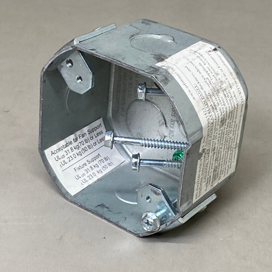 ARLINGTON Steel Ceiling Fan Support Box 2-3/8" Silver FBS1423