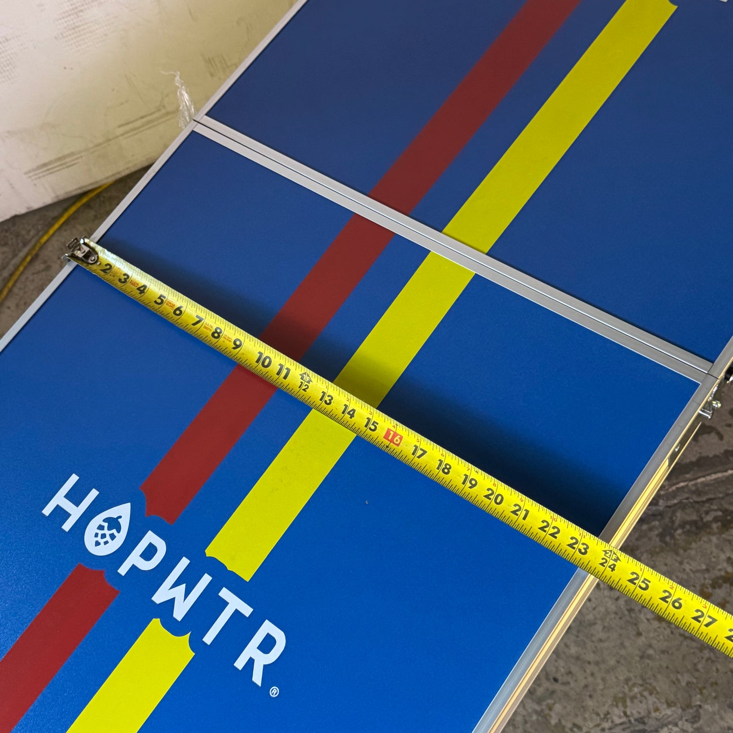 HOPWTR Custom Aluminum Table HP26PRTBL