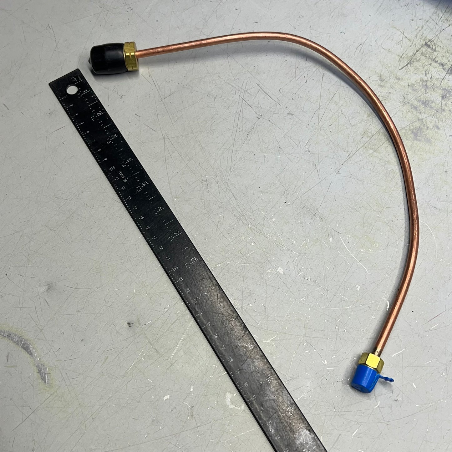 FISHER / LB WHITE Regulator & Gas Hose W/ Copper Nozzle 430-1339820 130-25108