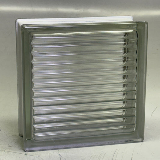 VITRABLOK (10 Pcs) Seves Glass Block Sz 7.5" x 7.5" x 2.7" 1919/8