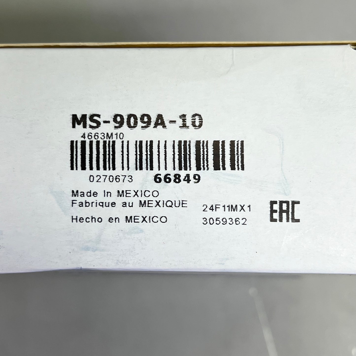 MAHLE Clevite Main Bearing Set For Chevy Vehicles 1968-2002 Grey MS-909A-10