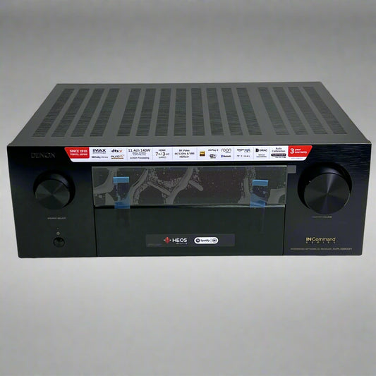 DENON 11.4-Channel Home Theater Receiver Sz 17" L x 14" W x 6.5" H AVR-X6800H