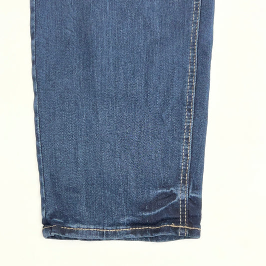 SILVER JEANS CO Suki Curvy Mid Rise Straight Leg Women's Sz 18/33 Indigo W93413EDB359