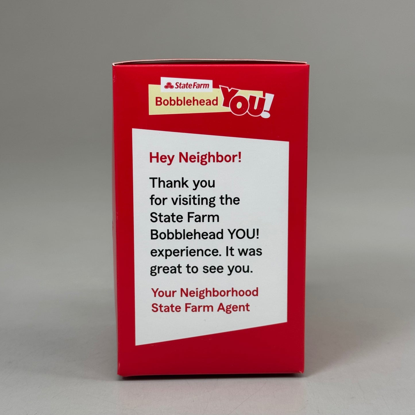 STATE FARM Baseball Bobblehead You Picture Frame Figure Collectible (In Box)