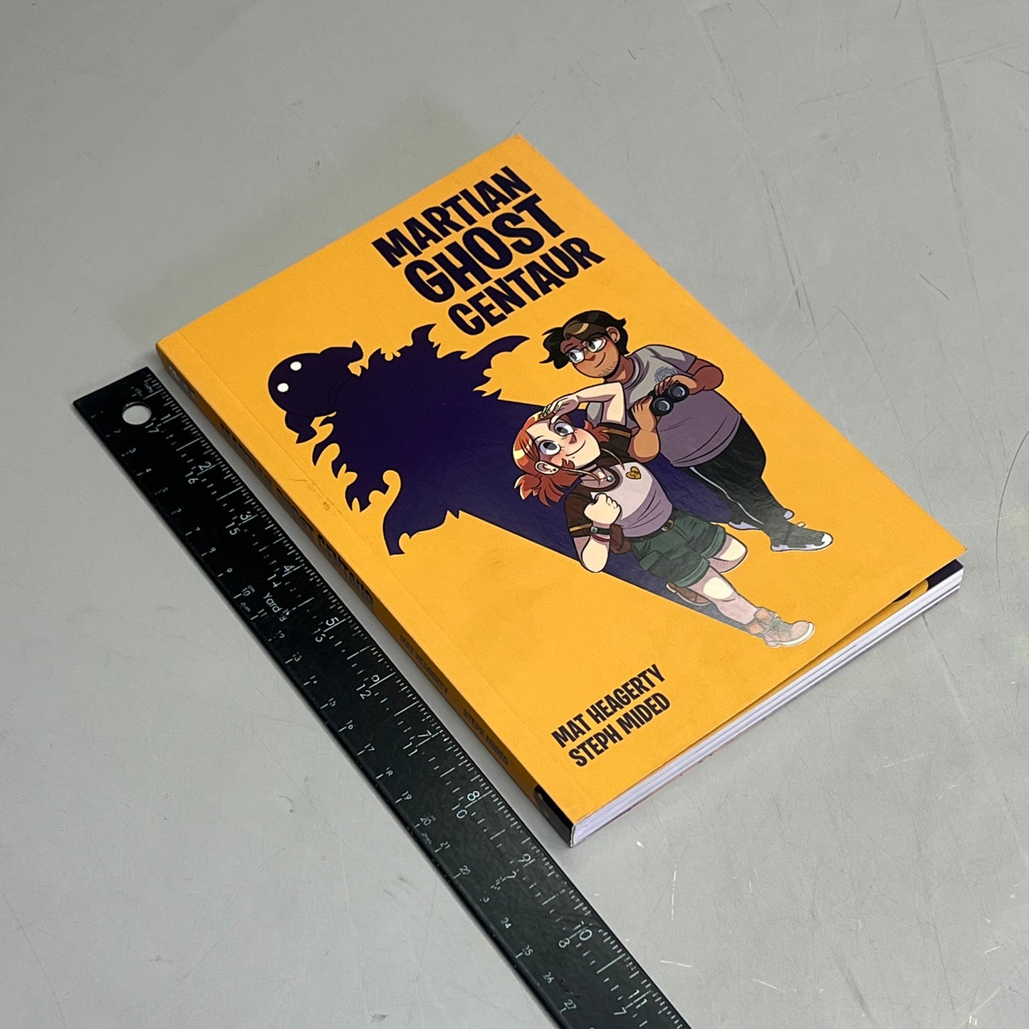 MARTIAN GHOST CENTAUR Paperback Comic By Mat Heagerty Illustrated By Steph Mided