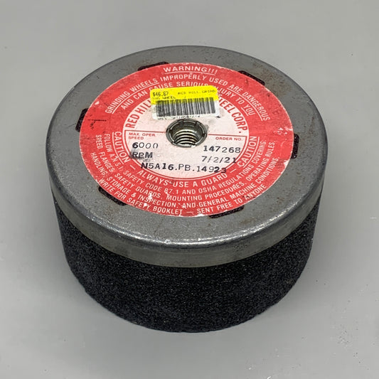 RED HILL (3 PACK) Grinding Wheel 6000 RPM OBHF 18253 6" Distressed ZNA16