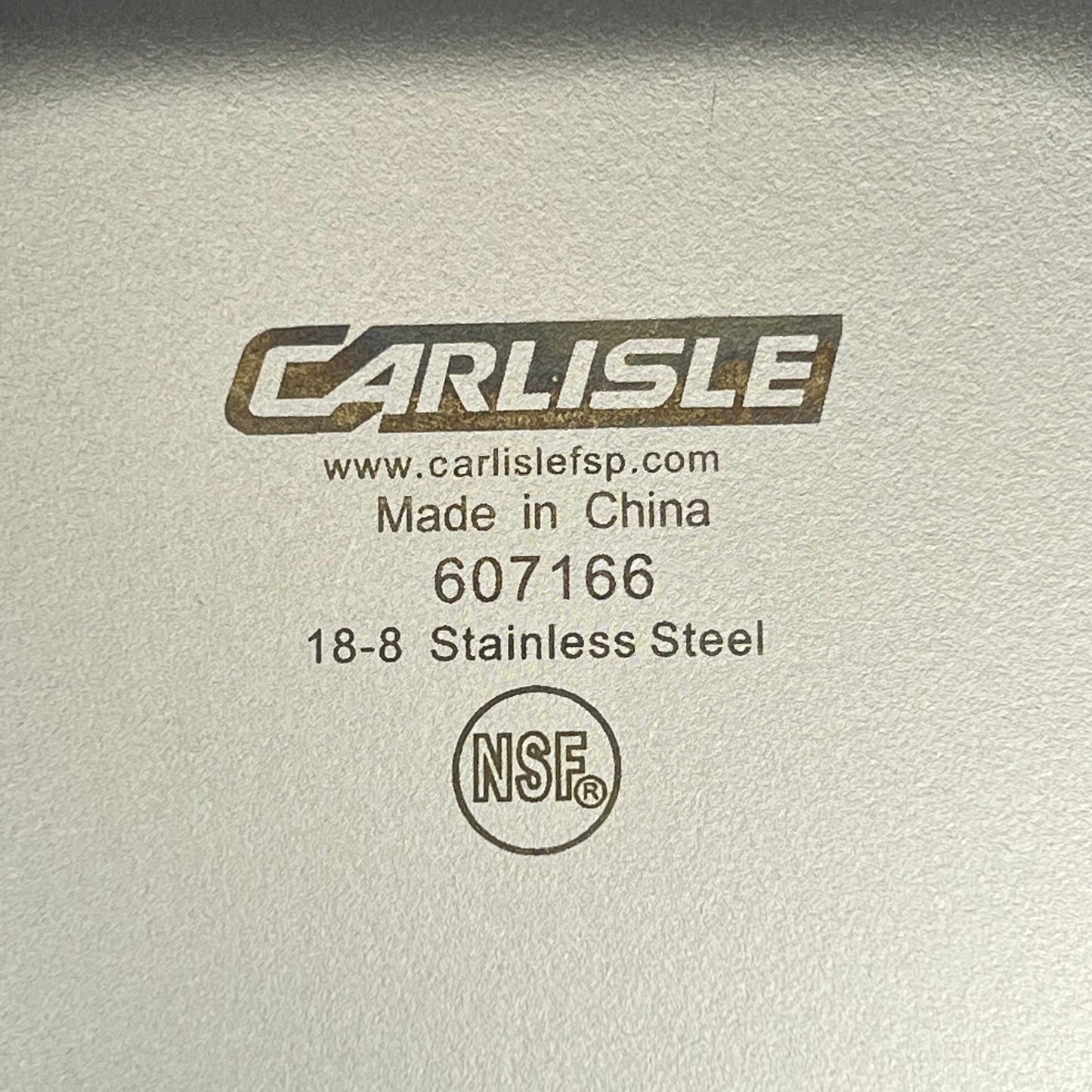 CARLISLE (3 PACK) Durapan Light Gauge Ss Steam Table Pan 1/6 Sz 6" Deep 607166