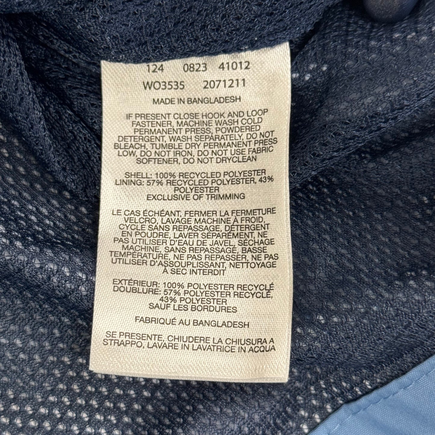 COLUMBIA Inner Limits III Jacket Mesh Lined Men's Sz XXL Skyler/Navy New No Tags