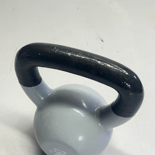 ZA@ CANDO Cast Iron Vinyl-coated Kettle Bell 256 lbs White