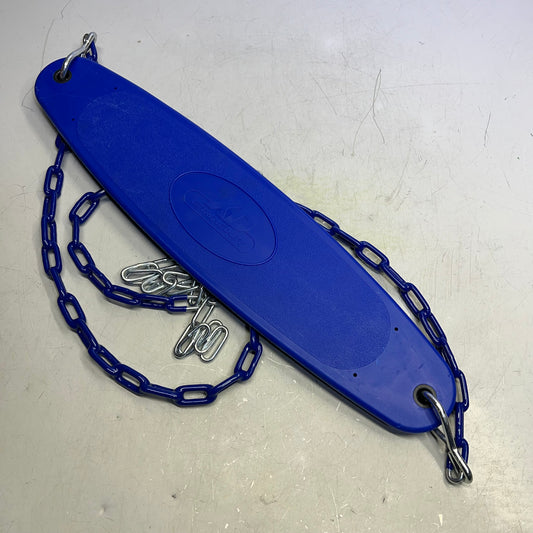 GORILLA (2 PACK) Extreme Duty Belt Swing W/ Coated Chains 26"x6" Yellow & Blue