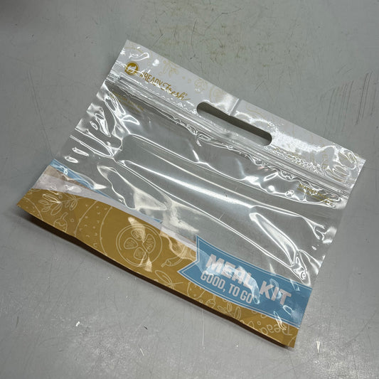 LK PACKAGING (250 PACK) Meal Kit Pouch Vented Ziplock 9.75"x6.5" ZZ-LK-GNG1084