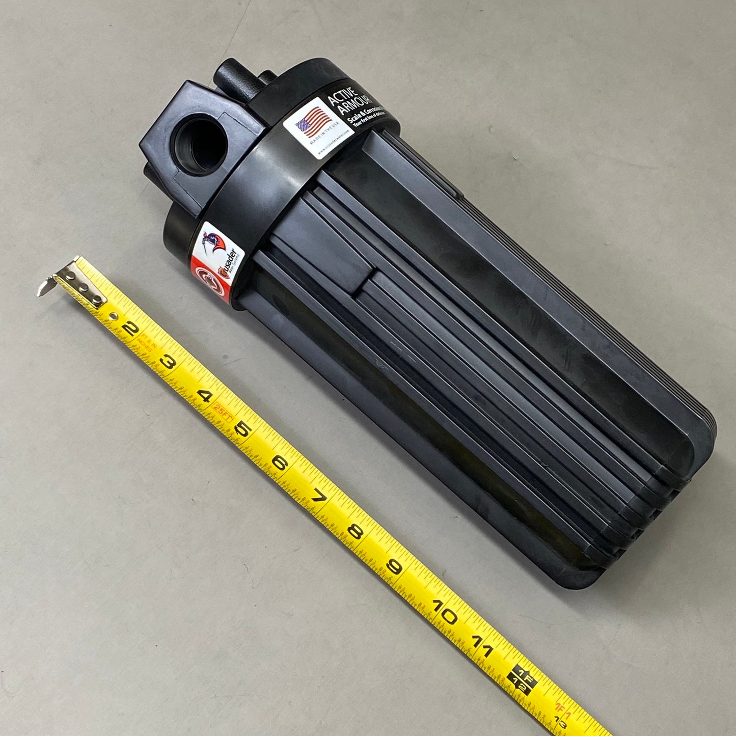 ACTIVE ARMOUR Scale & Corrosion Prevention 12"x6"x5" Black