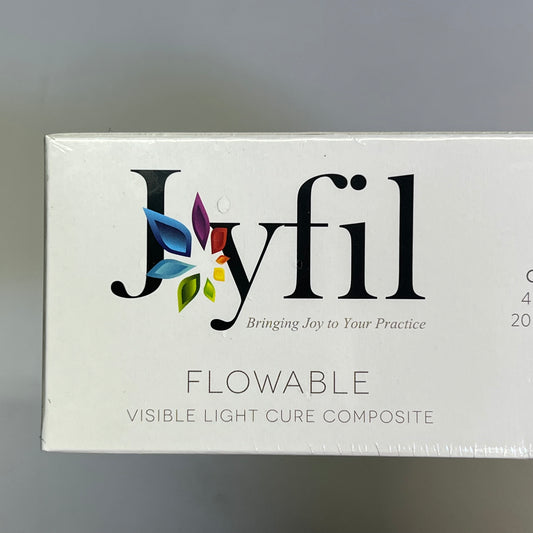 3D DENTAL (4-2G, 20 TIPS) Joyfil Flowable Visible Light Cure Composite BB 01/28