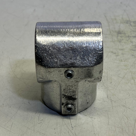 HOLLAENDER Aluminum Lightweight Structural Fitting Tee-E 1-1/2" Chrome 5E 8