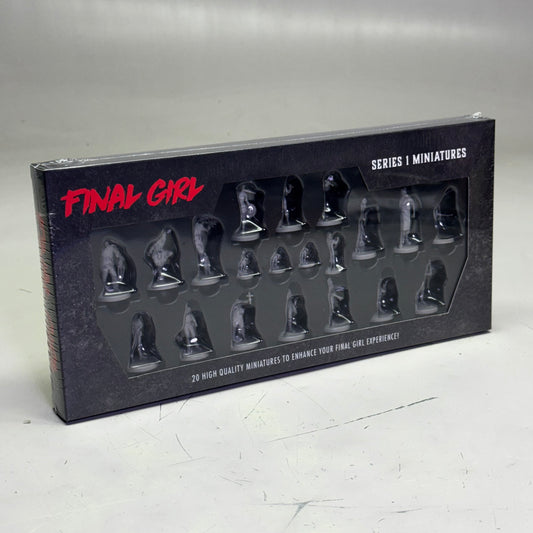 FINAL GIRL (2 PACK) Series 1 Miniatures 20 Figurines Gray