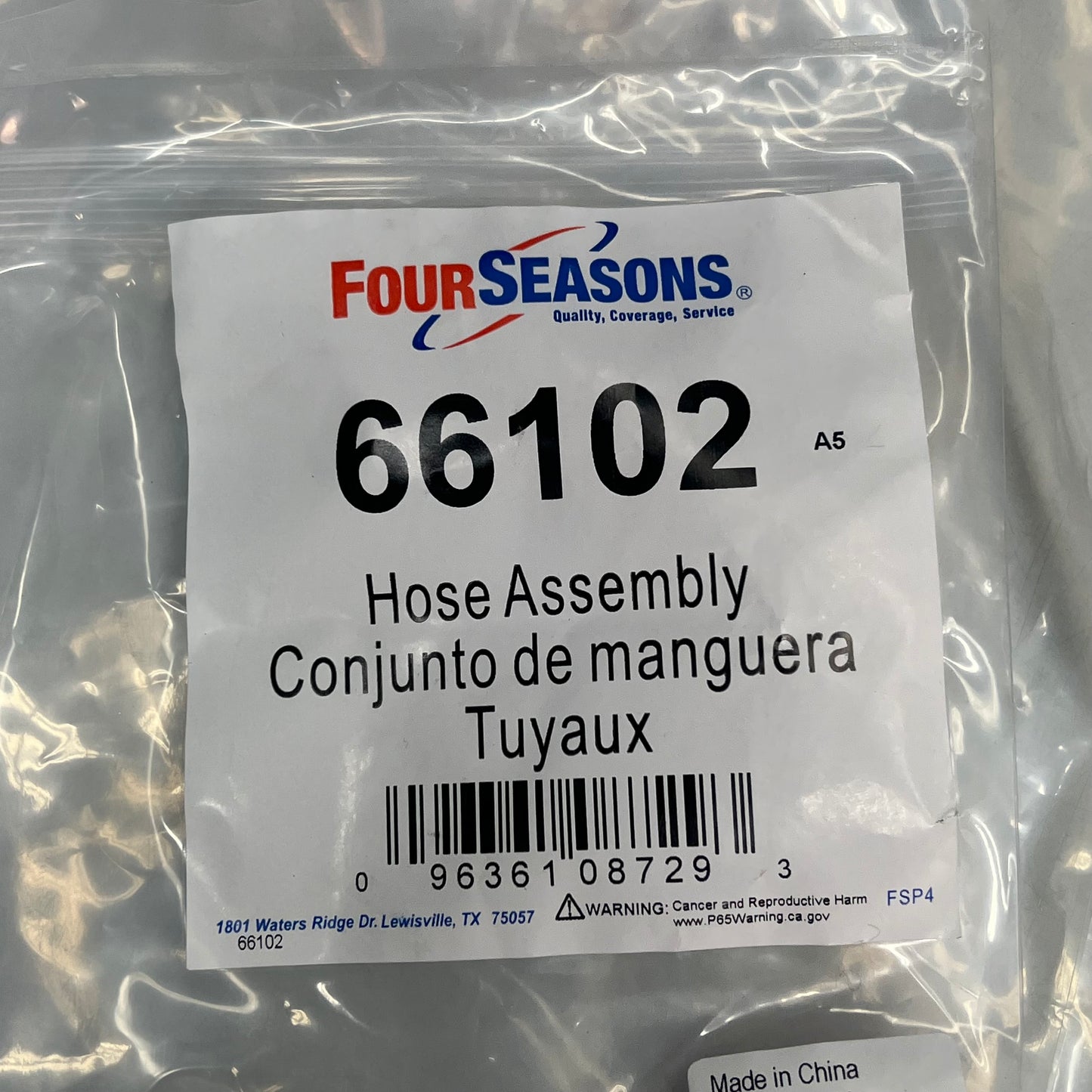 FOUR SEASONS A/C Hose Assembly For Ford & Mercury Vehicles 66102