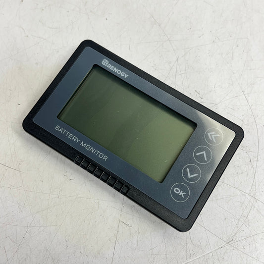 RENOGY Battery Monitor W/ Shunt 500A 120V Black RBM500-G3-US