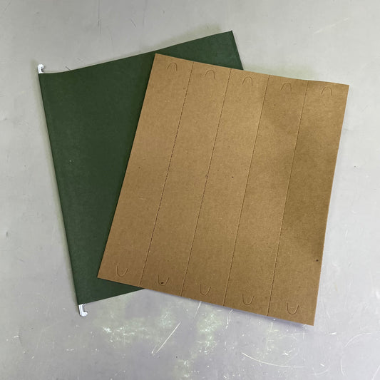 SMEAD (25 PACK) Hanging Box Bottom File Folders 2" Expansion Green 64259