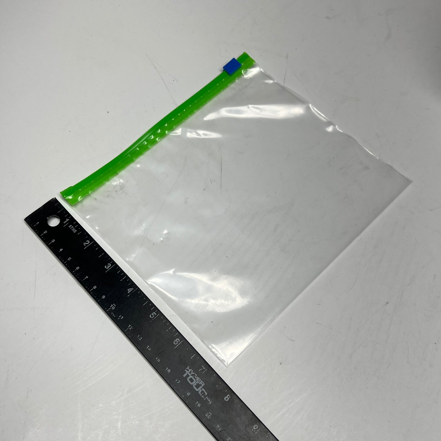 ZA@ MINI GRIP (250 PACK) Slider Grip Closure Bags 8x7 Clear MGS270Q (As-Is) Nirin