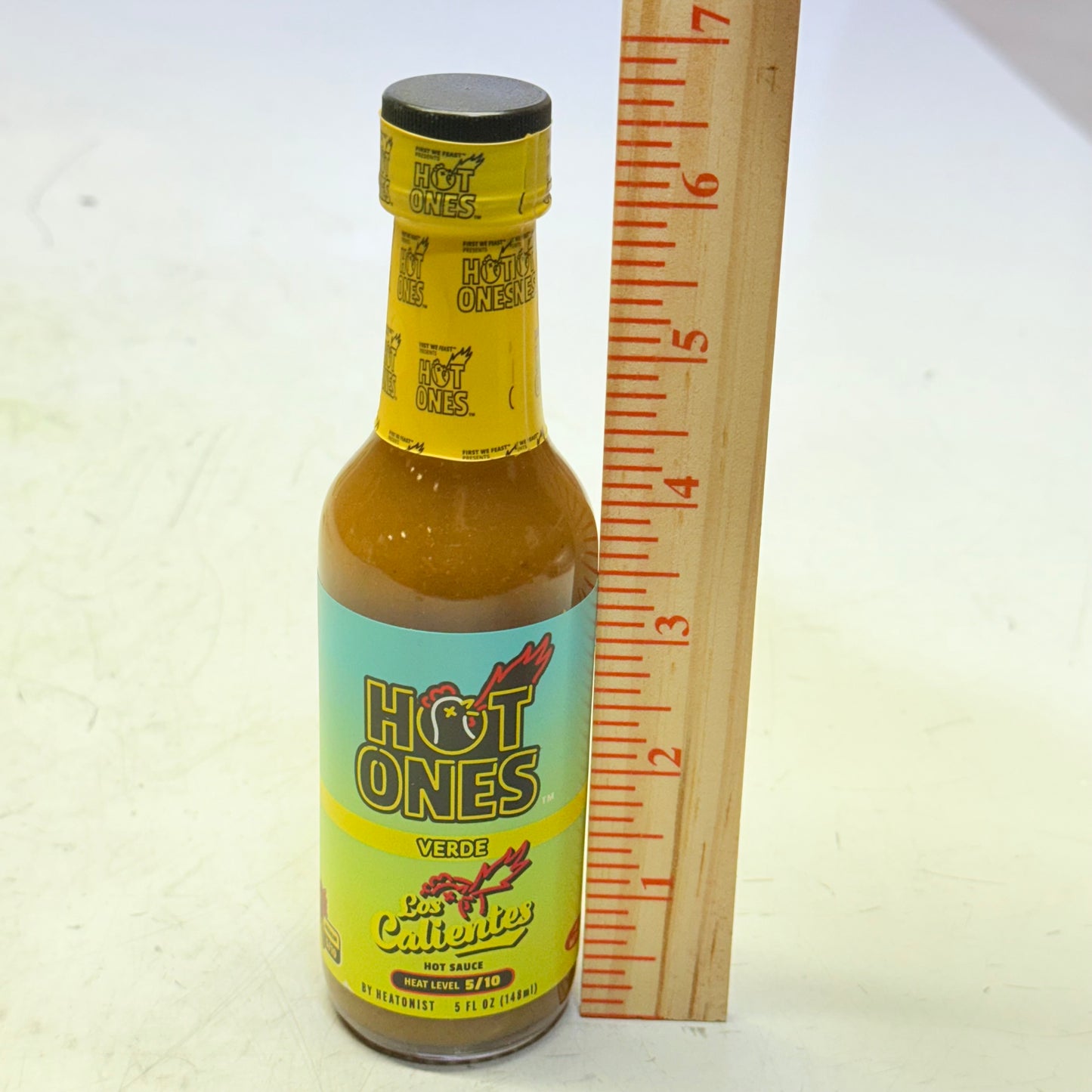 HOT ONES (3 PACK) Los Calientes Verde Hot Sauce 5 fl oz BB 10/28