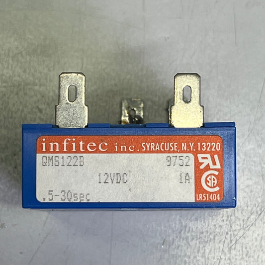 INFITEC Time Delay Relay (DISCONTINUED) 120 V 1 AMP QMS522D 9RLA099M