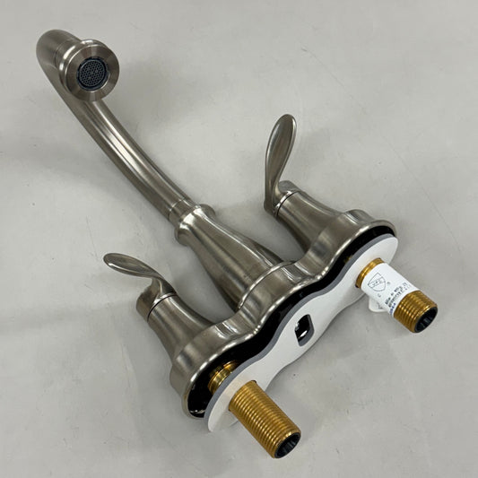 KOHLER Bellera Centerset Lay Faucet Vibrant Brushed Nickel 27378-4-BN (New Other)