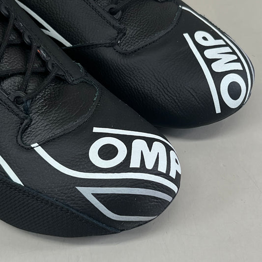 OMP ONE-S Fia Standard Racing Shoes 8856-2018 Men's 9 EU42 Black IC0-0822-A01